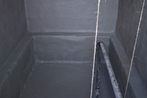 cuvelage d un reservoir a eau potable