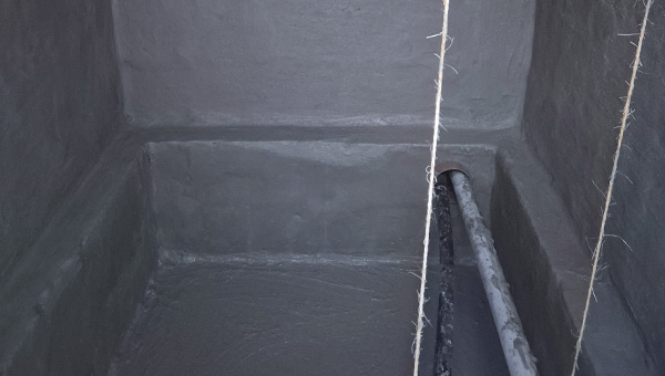 cuvelage d un reservoir a eau potable